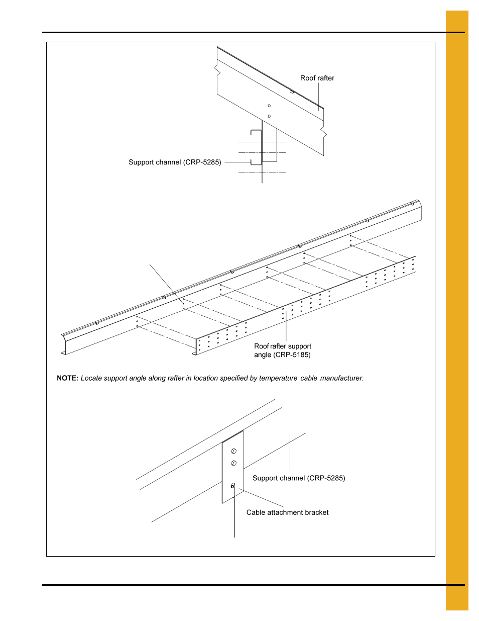Ated in, Roof truss details | Grain Systems Tanks PNEG-1092 User Manual | Page 71 / 88