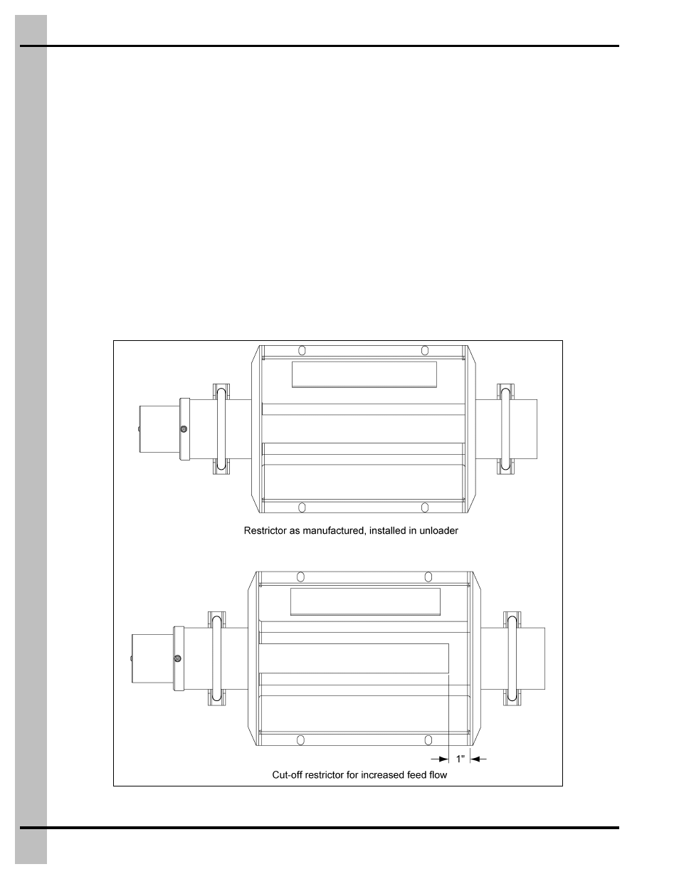 Restrictor adjustment, Feed tank collar | Grain Systems Bin Accessories PNEG-914 User Manual | Page 18 / 64