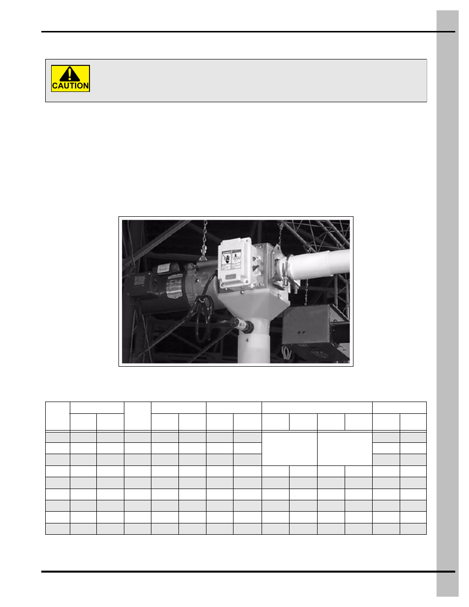 Power unit and control unit, Installation, Maximum line length | Caution, Figure 5p | Grain Systems Bin Accessories PNEG-914 User Manual | Page 25 / 64