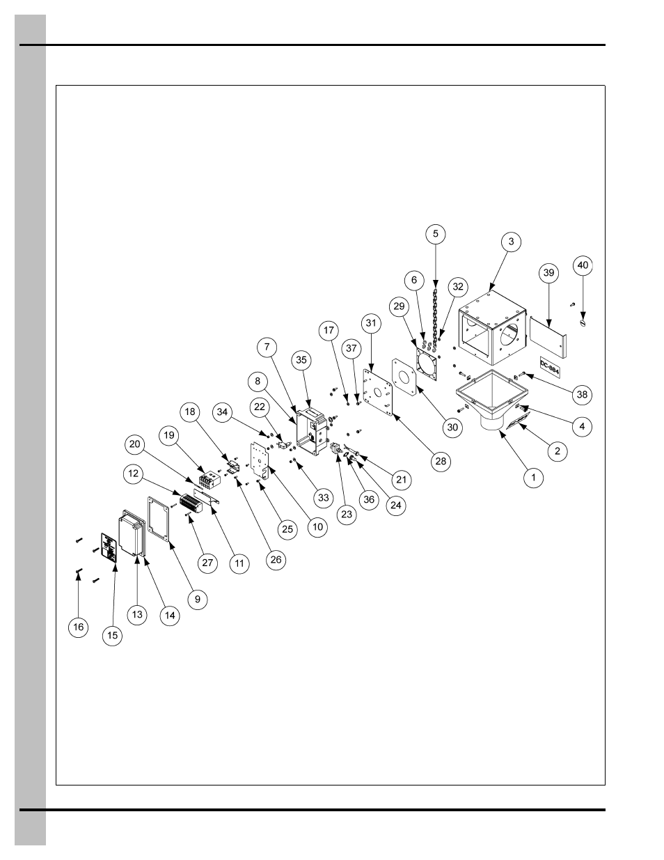 Model 220, 300 and 350 control unit (flx-4496) | Grain Systems Bin Accessories PNEG-914 User Manual | Page 46 / 64