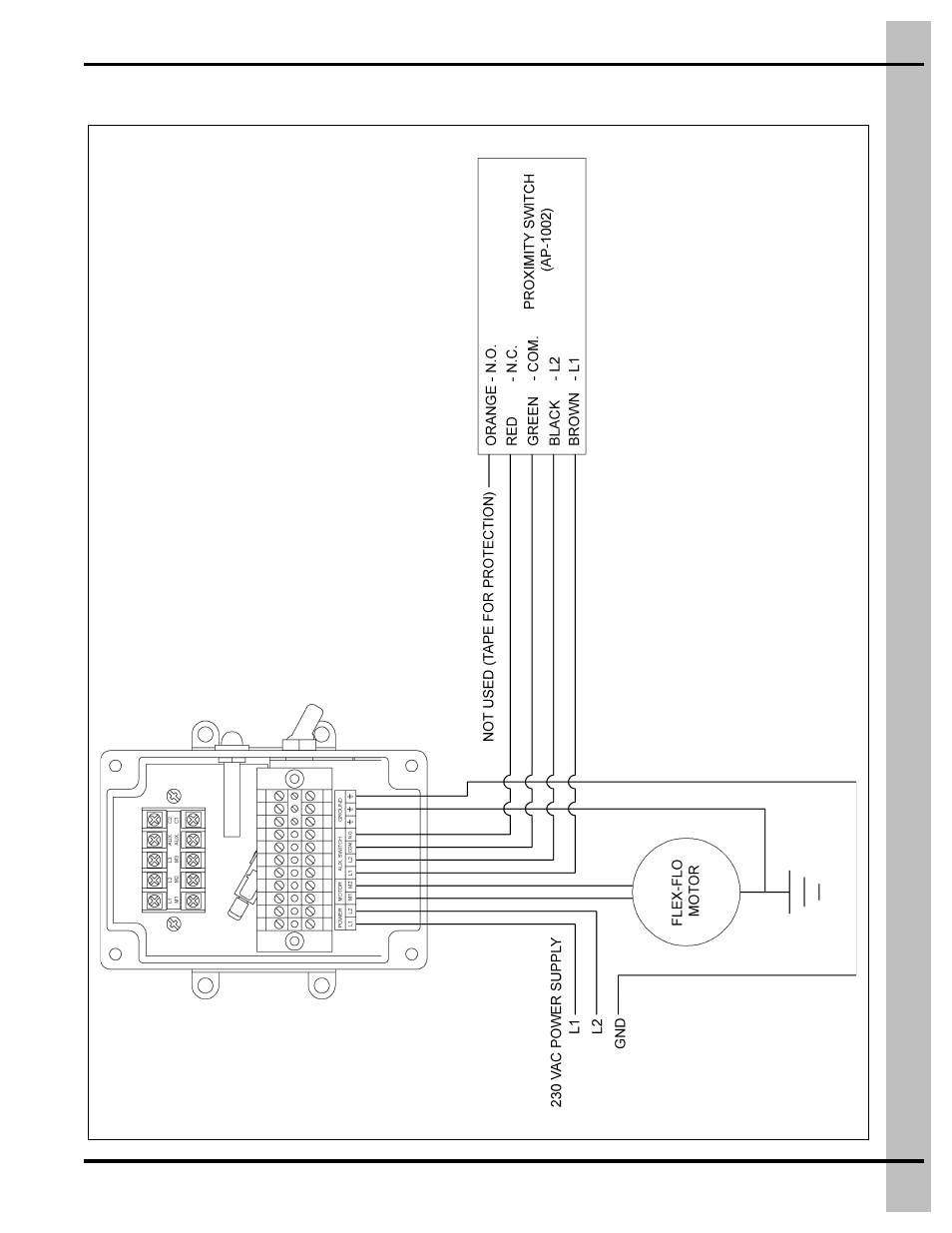 Flex-flo control with proximity switch (ap-1002) | Grain Systems Bin Accessories PNEG-914 User Manual | Page 59 / 64