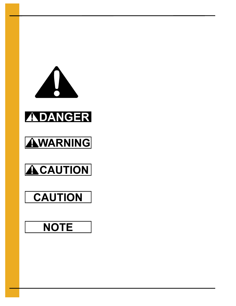 Safety, Chapter 1 safety, Safety guidelines | Grain Systems Bin Flooring PNEG-215 User Manual | Page 4 / 32