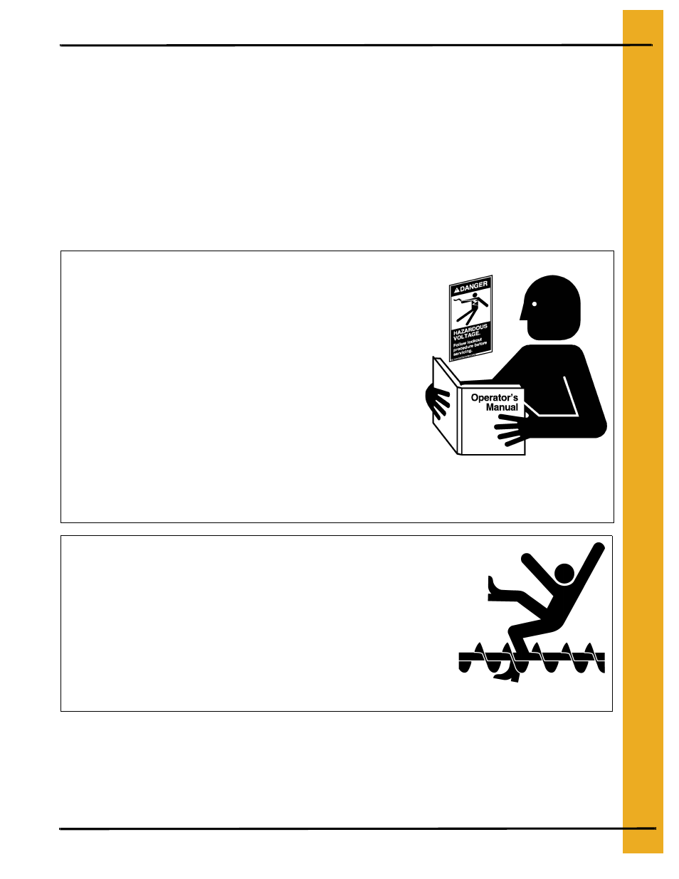 Safety instructions | Grain Systems Bin Flooring PNEG-215 User Manual | Page 5 / 32