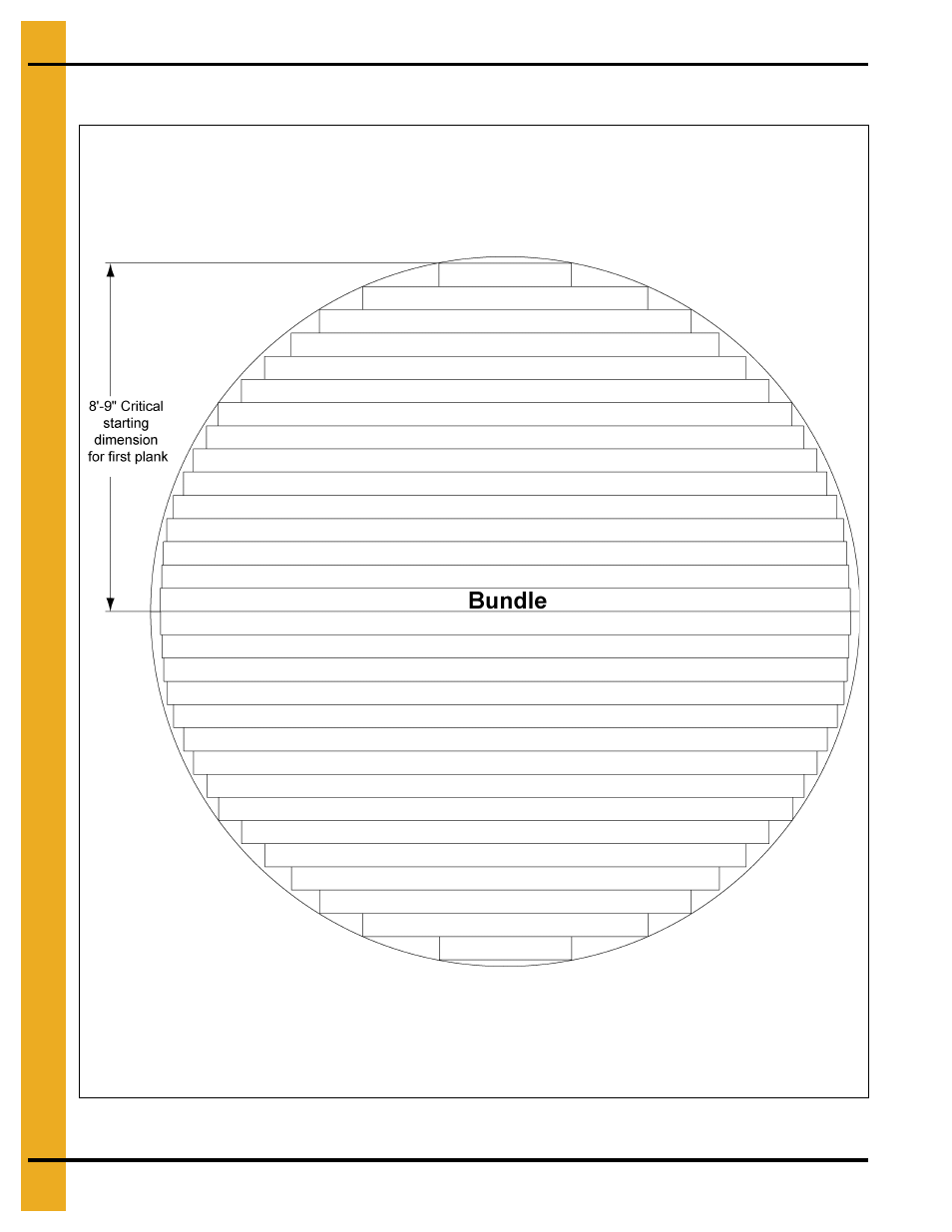 18' floor bundle layout | Grain Systems Bin Flooring PNEG-1822 User Manual | Page 32 / 36