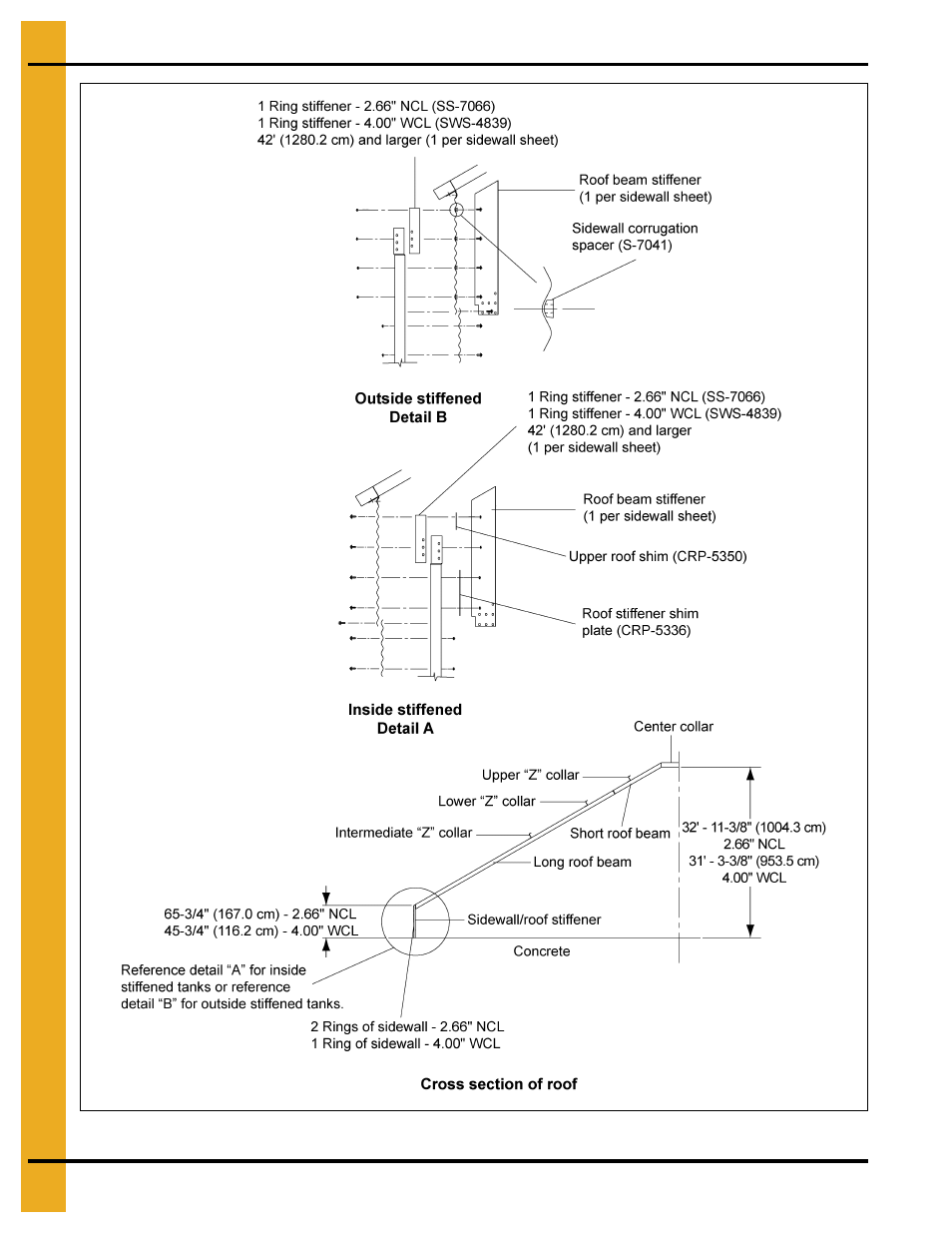 105' roof erection | Grain Systems Bin Accessories PNEG-044 User Manual | Page 12 / 28