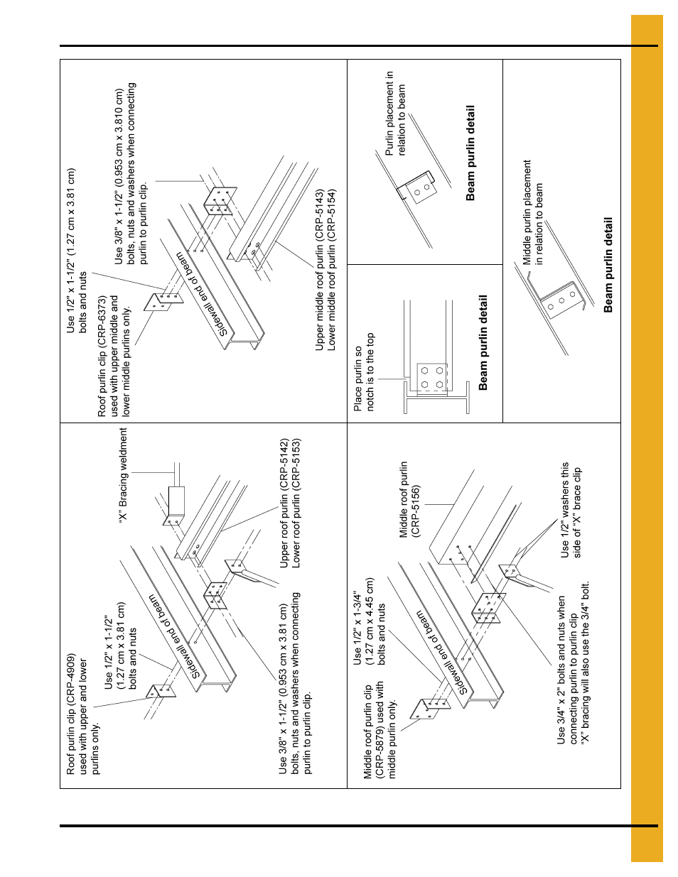 See details 6a, 105' roof erection | Grain Systems Bin Accessories PNEG-044 User Manual | Page 15 / 28