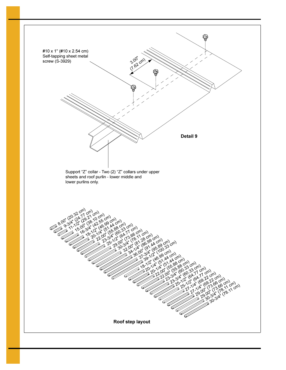 105' roof erection | Grain Systems Bin Accessories PNEG-044 User Manual | Page 18 / 28