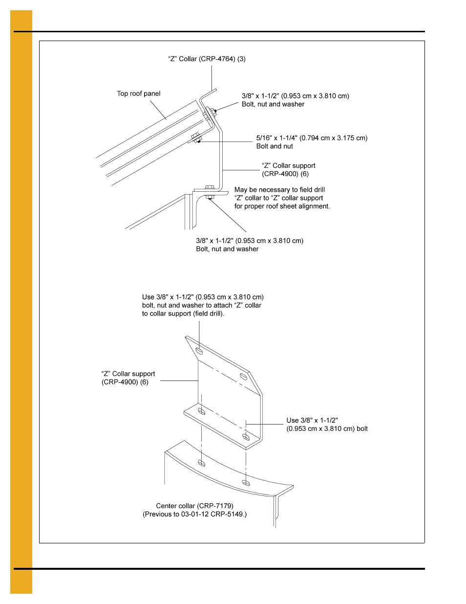 105' roof erection | Grain Systems Bin Accessories PNEG-044 User Manual | Page 20 / 28