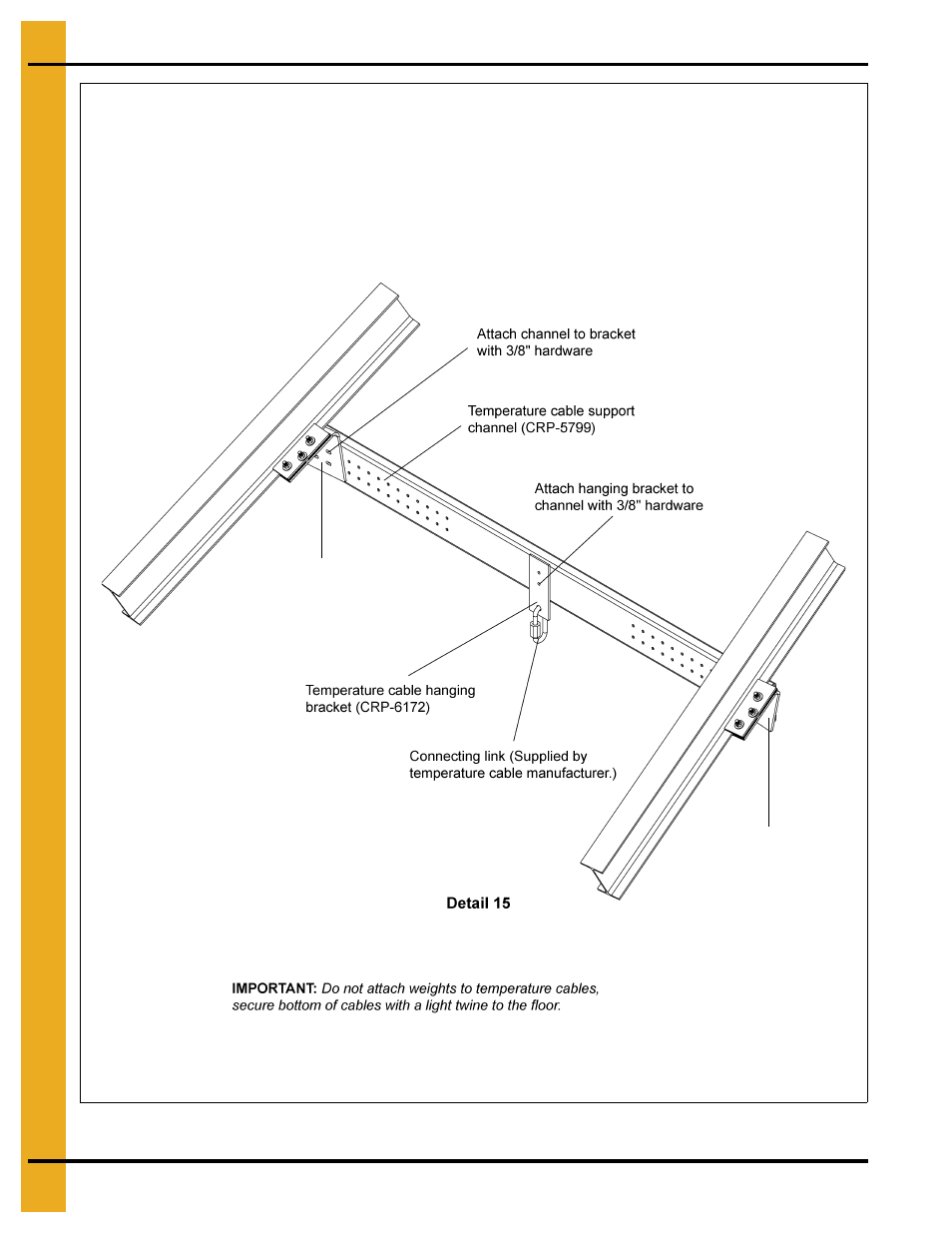 105' roof erection | Grain Systems Bin Accessories PNEG-044 User Manual | Page 22 / 28