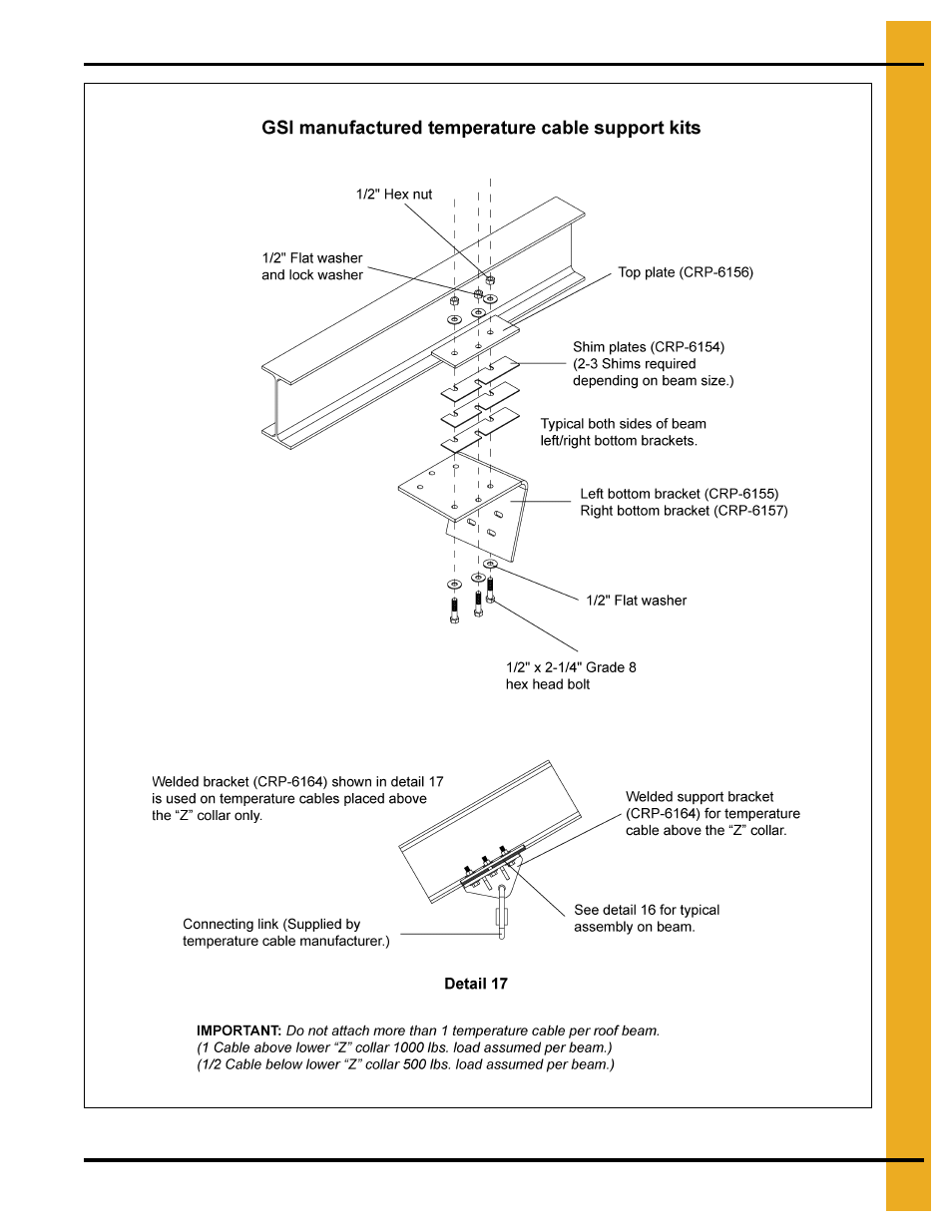 105' roof erection | Grain Systems Bin Accessories PNEG-044 User Manual | Page 23 / 28