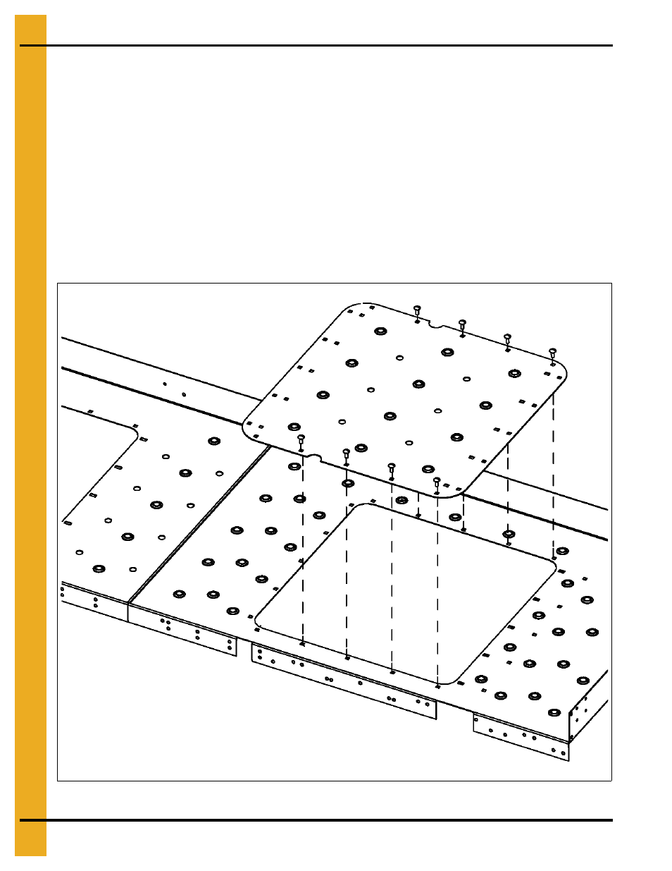Attach deck a to hatch cover plate | Grain Systems Bucket Elevtors, Conveyors, Series II Sweeps PNEG-1849 User Manual | Page 66 / 116