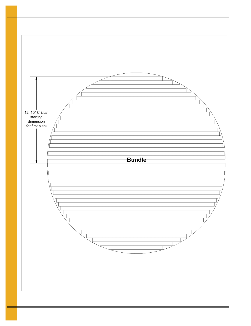27' floor bundle layout | Grain Systems Bin Flooring PNEG-1825 User Manual | Page 38 / 42
