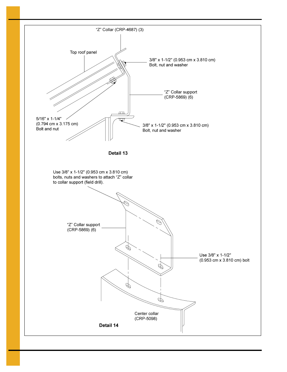 78' roof assembly instructions | Grain Systems Special Roofs PNEG-RE78-H User Manual | Page 18 / 26