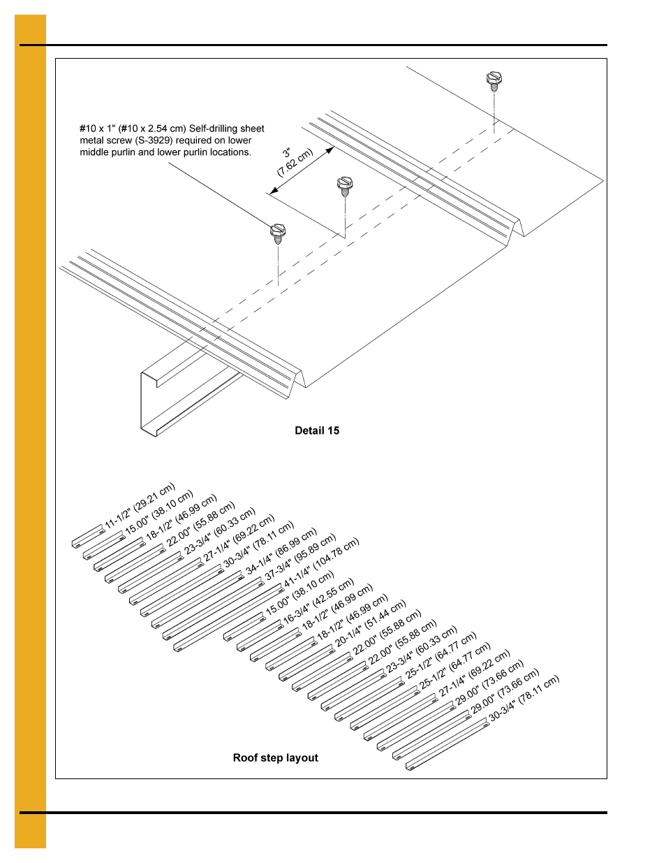 78' roof assembly instructions | Grain Systems Special Roofs PNEG-RE78-H User Manual | Page 20 / 26