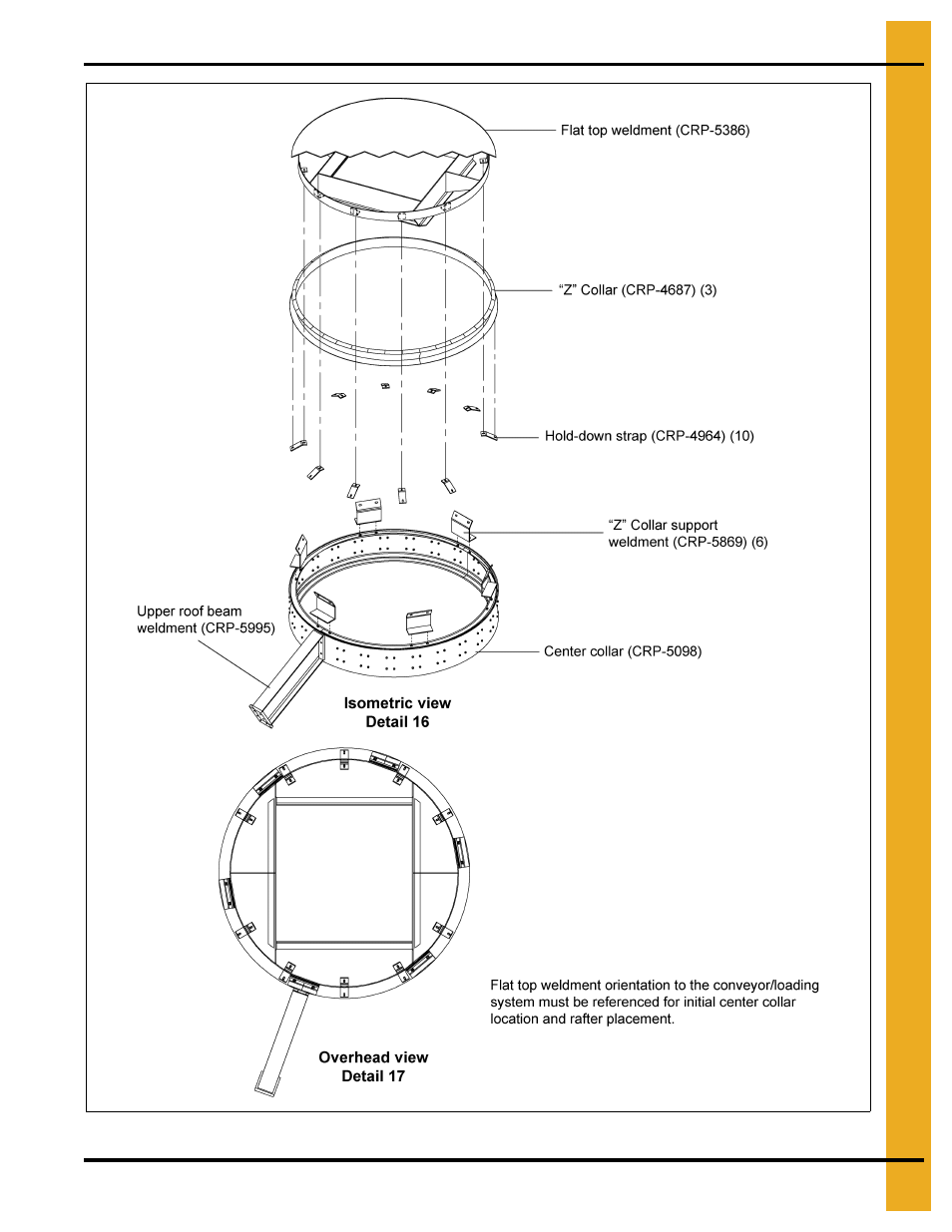 78' roof assembly instructions | Grain Systems Special Roofs PNEG-RE78-H User Manual | Page 21 / 26