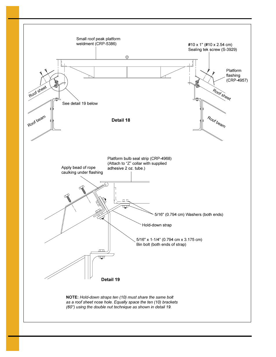 78' roof assembly instructions | Grain Systems Special Roofs PNEG-RE78-H User Manual | Page 22 / 26