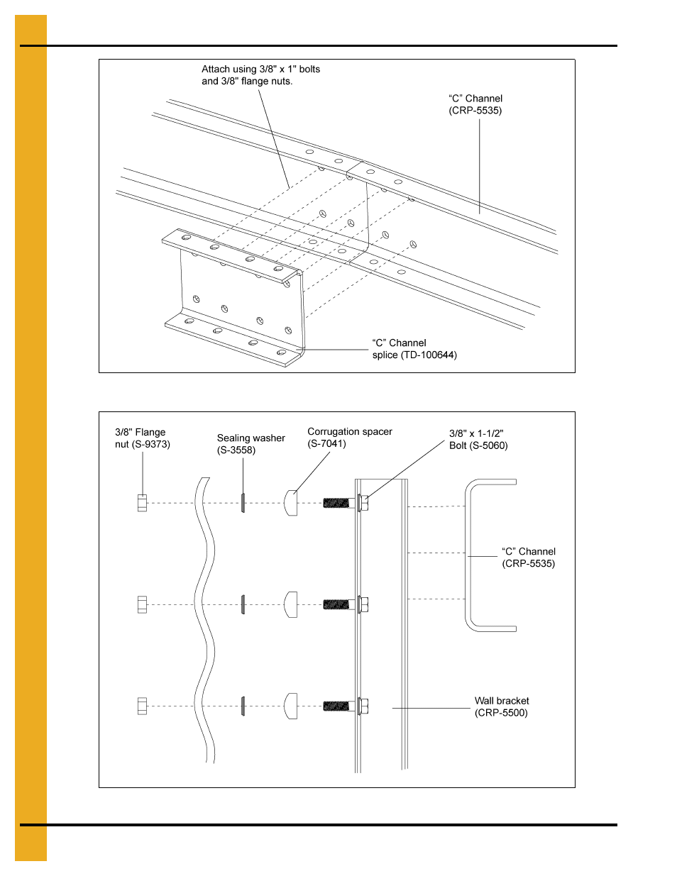 24'-36' diameter roof rafter instructions | Grain Systems Bin Accessories PNEG-1795 User Manual | Page 22 / 28