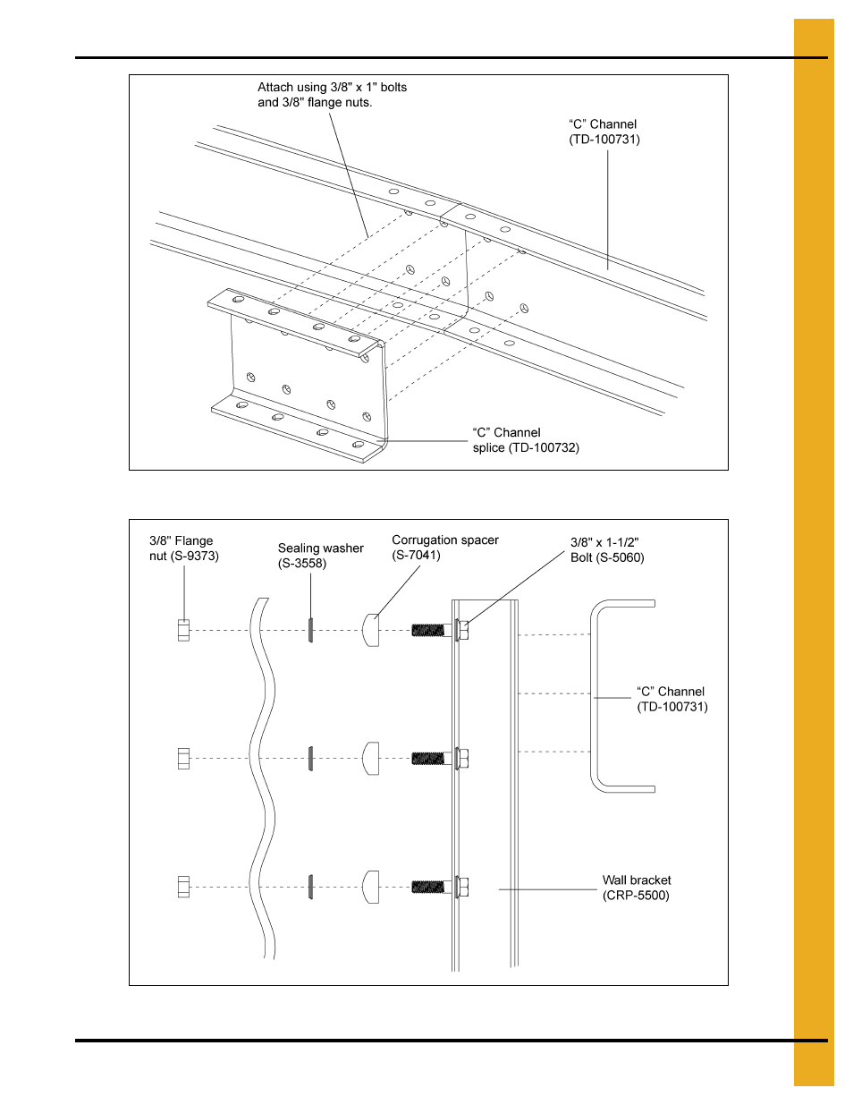 24'-36' diameter roof rafter instructions | Grain Systems Bin Accessories PNEG-1795 User Manual | Page 25 / 28