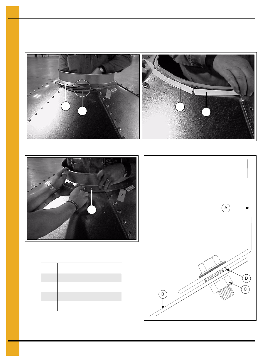 Peak ring collar to roof panels, Roof | Grain Systems Tanks PNEG-1460 User Manual | Page 28 / 106