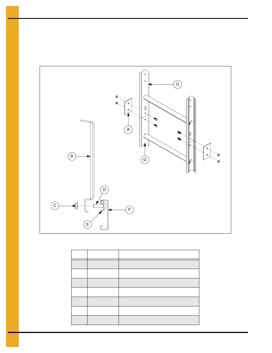 Ladder section assembly, Optional bft ladder assembly | Grain Systems Tanks PNEG-1460 User Manual | Page 38 / 106