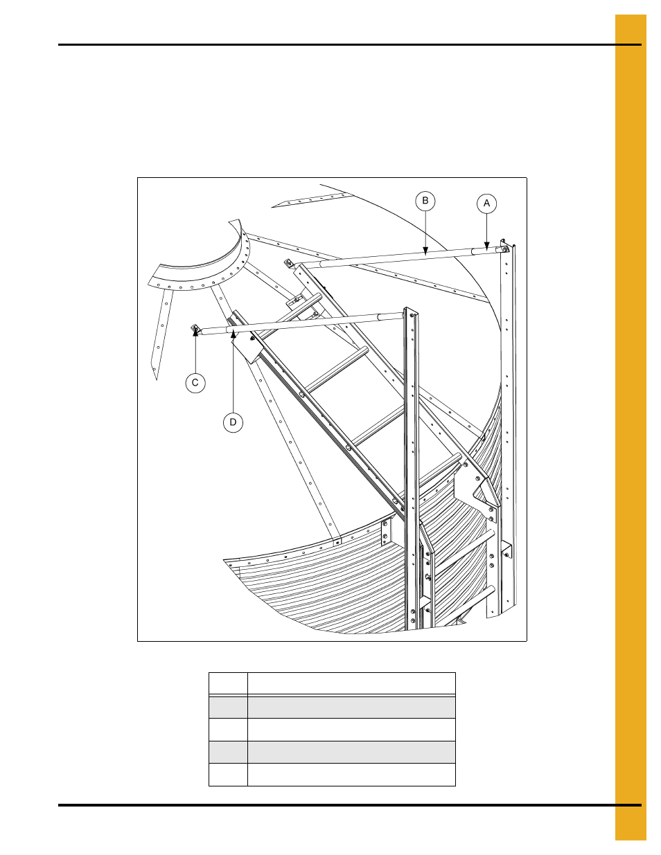Eave adjustable braces, Safety cage | Grain Systems Tanks PNEG-1460 User Manual | Page 49 / 106