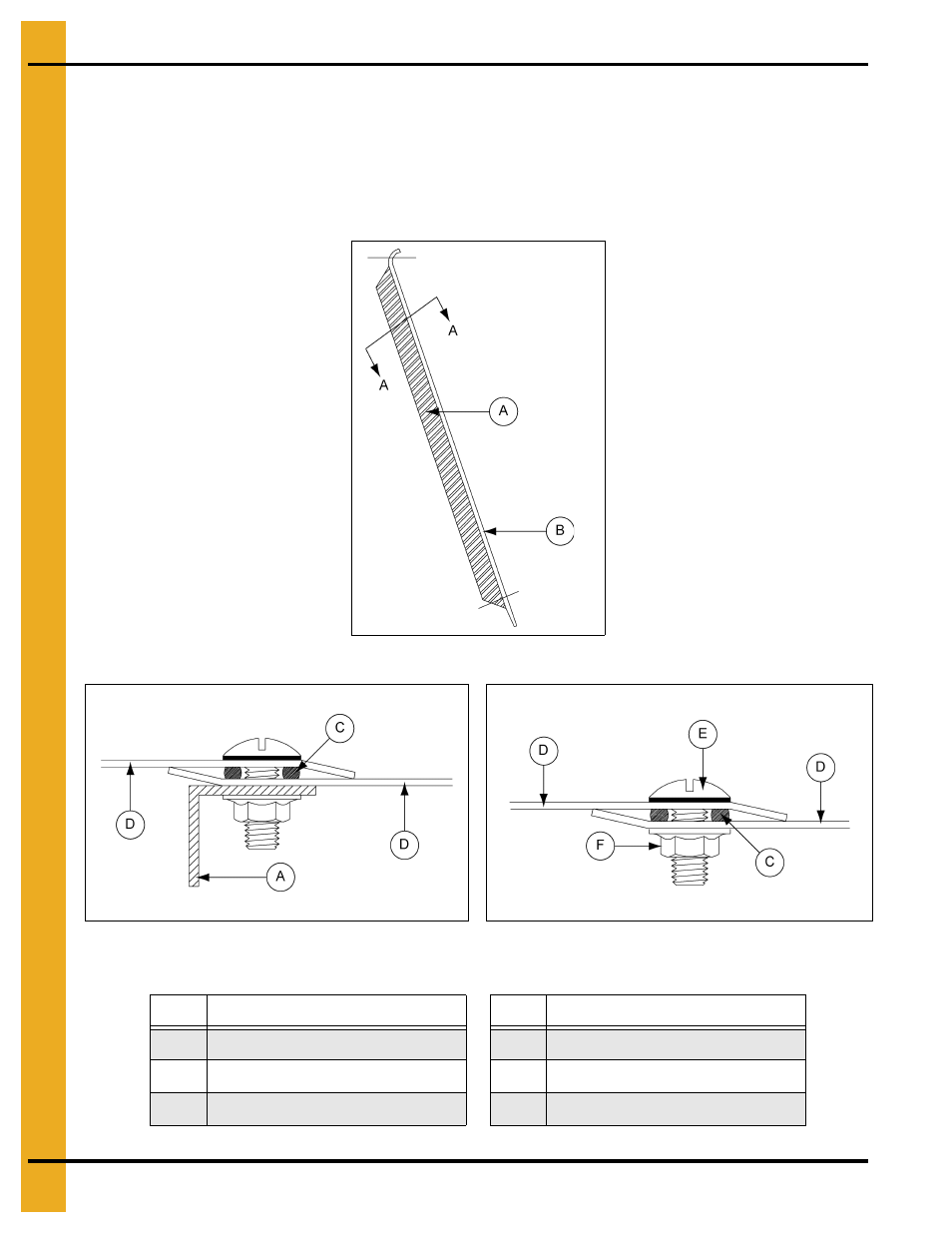 Reinforcement angles, Hopper assembly | Grain Systems Tanks PNEG-1460 User Manual | Page 64 / 106