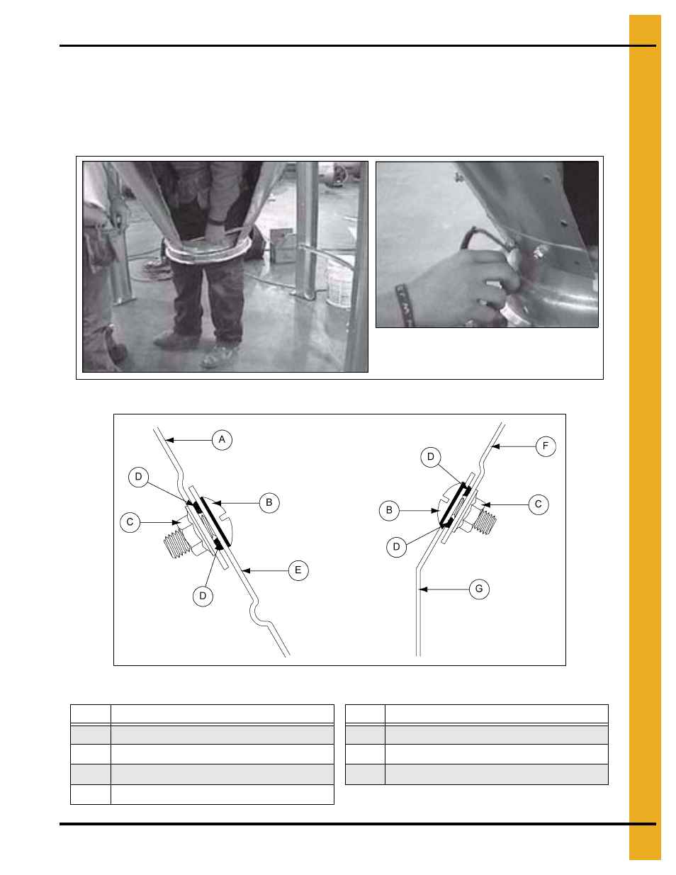 Hopper collar, Hopper assembly | Grain Systems Tanks PNEG-1460 User Manual | Page 65 / 106