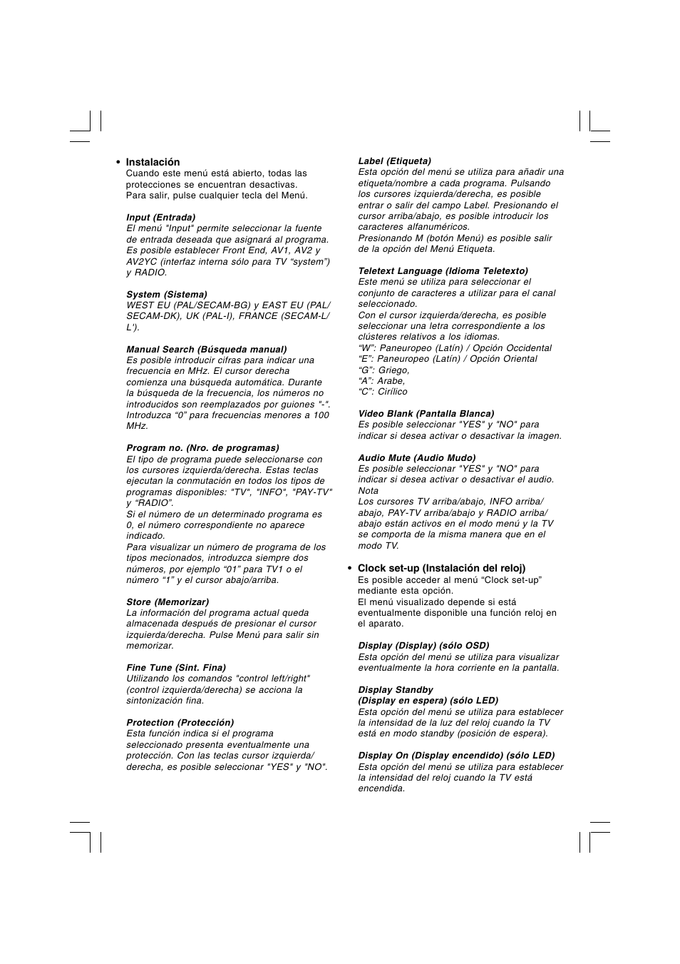 Philips 21HT5404 User Manual | Page 10 / 64