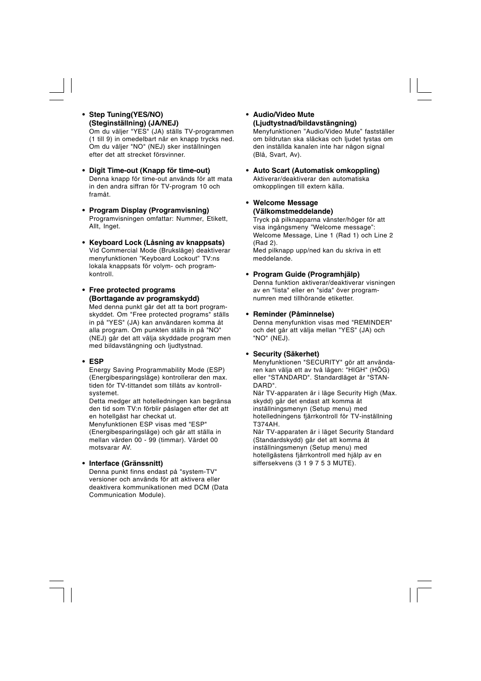 Philips 21HT5404 User Manual | Page 28 / 64