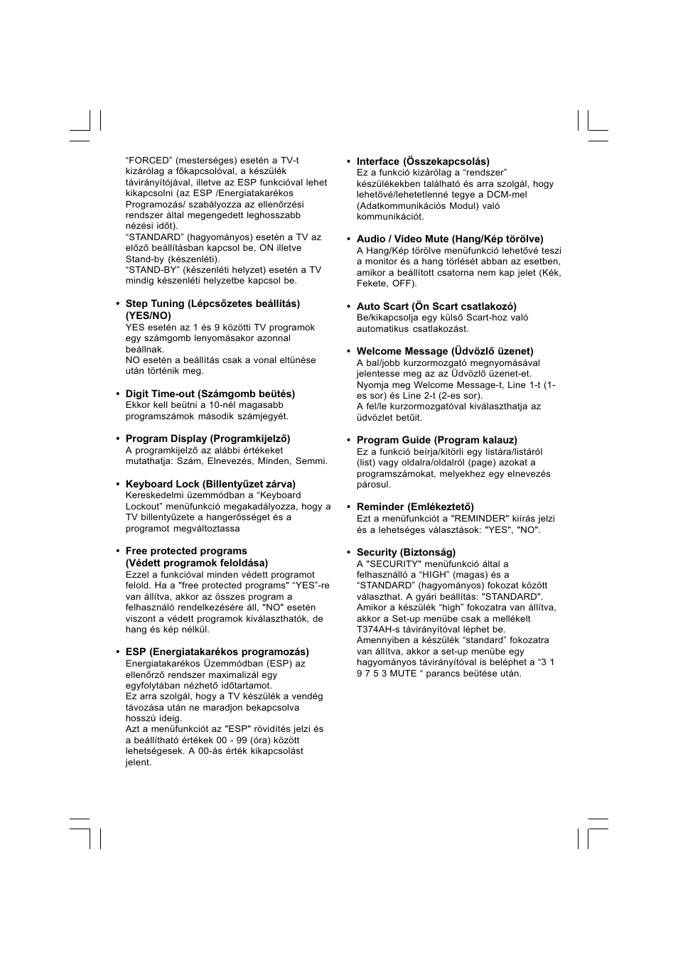 Philips 21HT5404 User Manual | Page 44 / 64