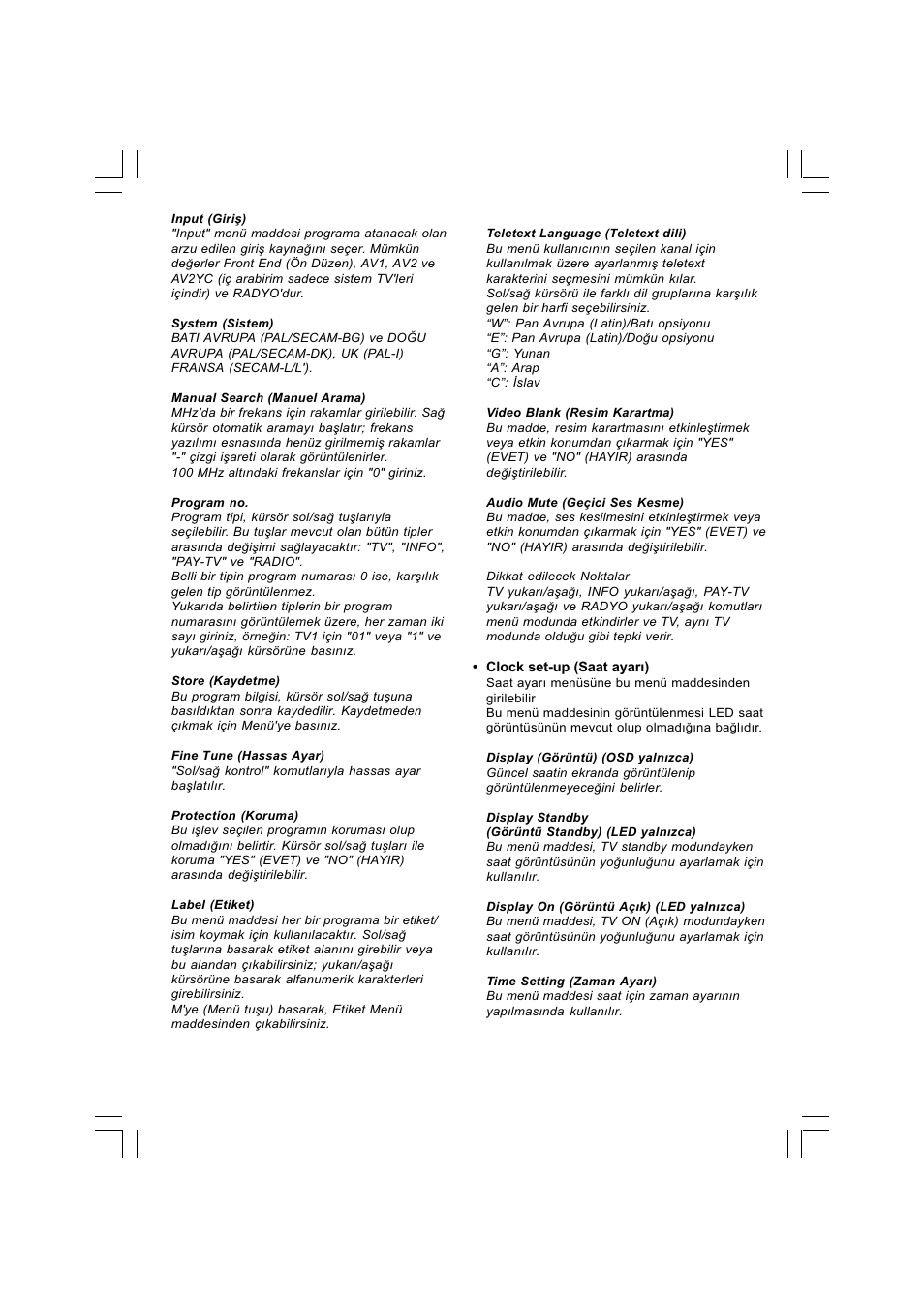 Philips 21HT5404 User Manual | Page 50 / 64