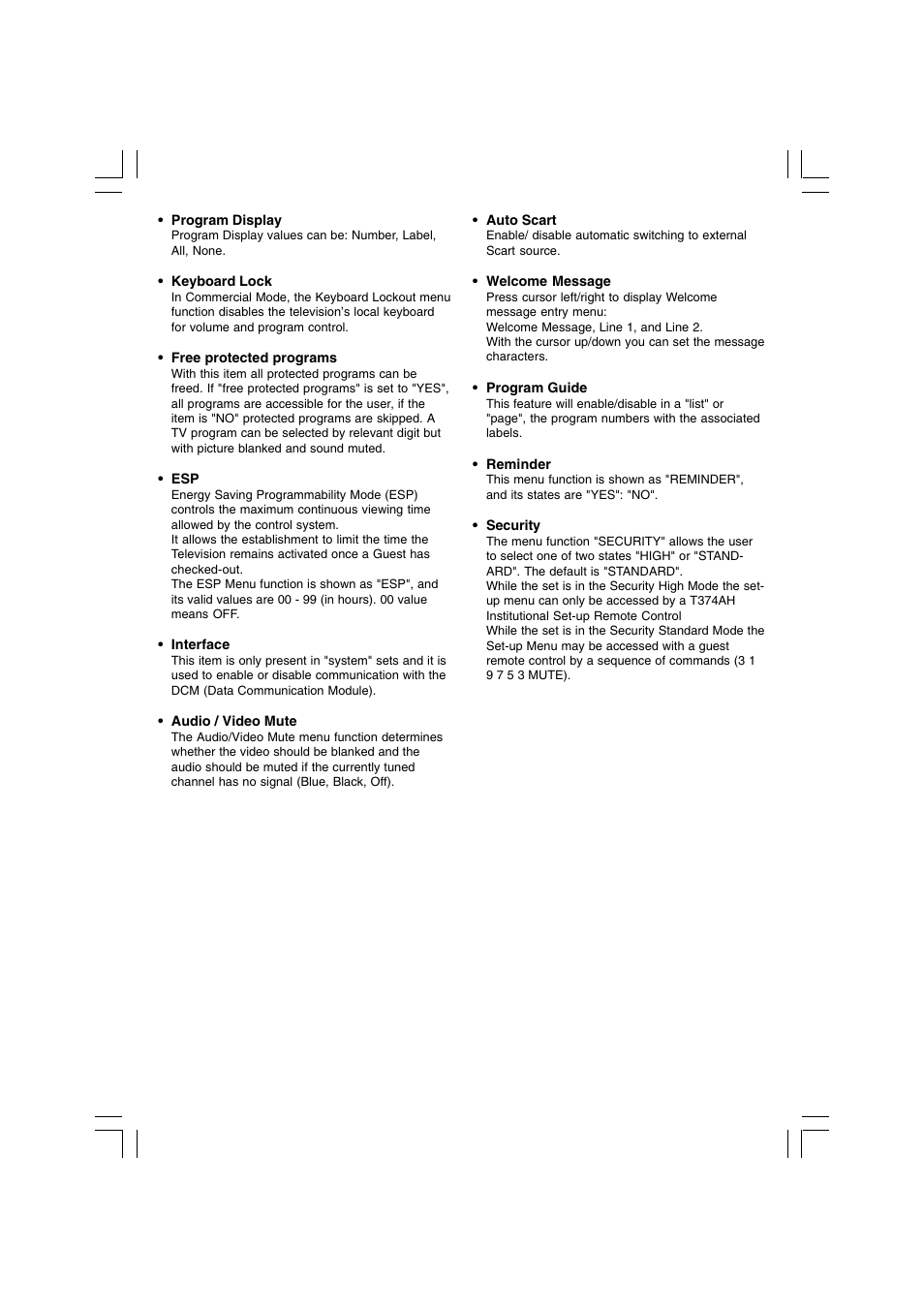 Philips 21HT5404 User Manual | Page 8 / 64