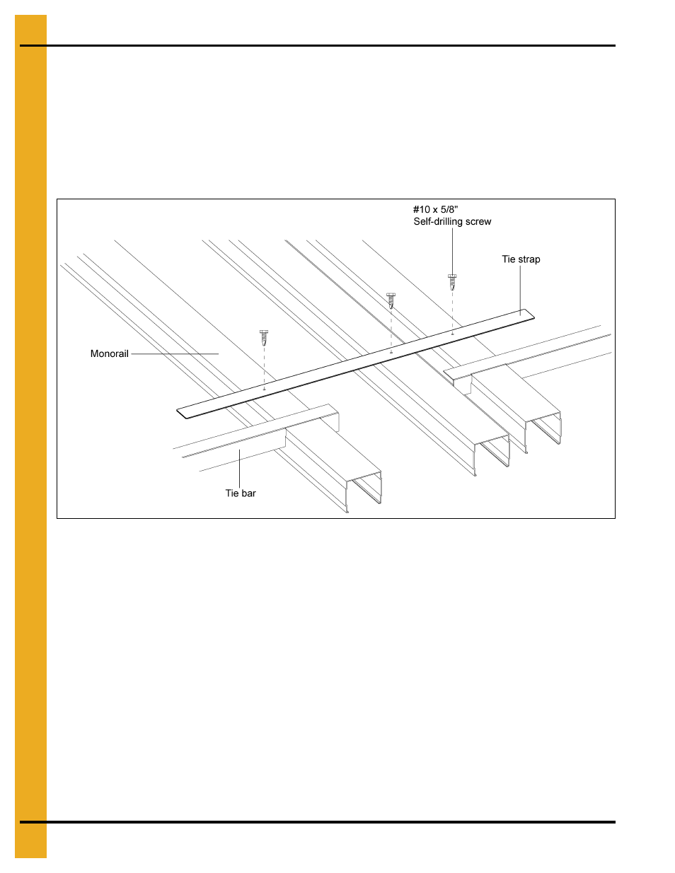 Tie strap detail | Grain Systems Bin Flooring PNEG-1824 User Manual | Page 16 / 40