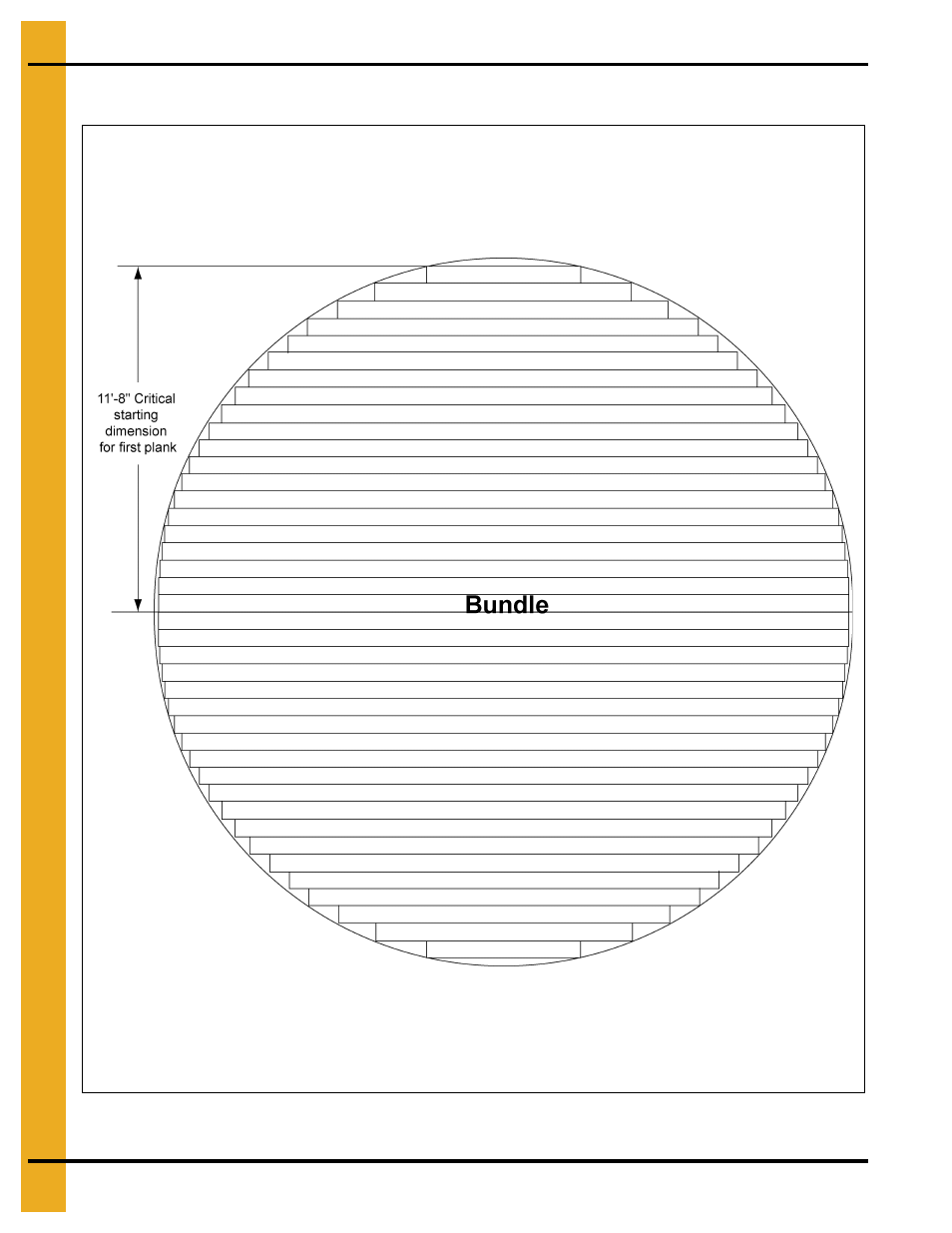 24' floor bundle layout | Grain Systems Bin Flooring PNEG-1824 User Manual | Page 36 / 40