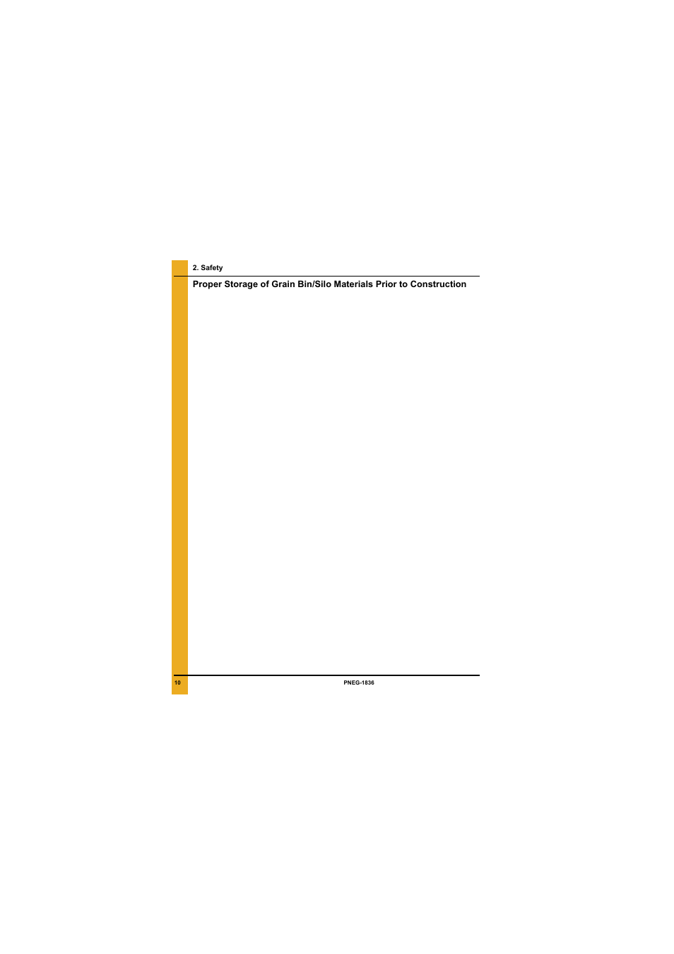 Grain Systems Bin Flooring PNEG-1836 User Manual | Page 10 / 50