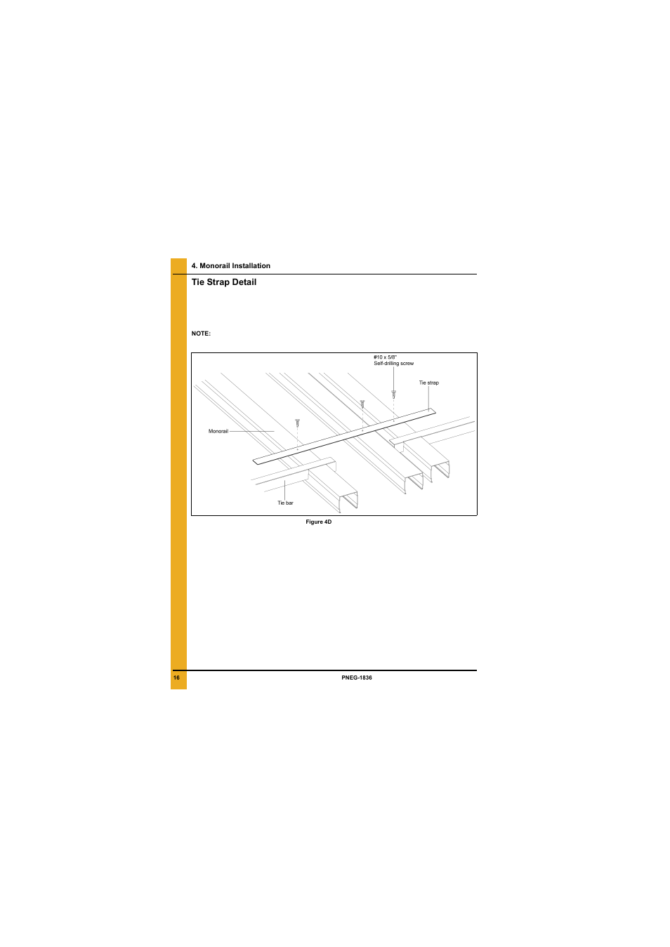 Tie strap detail | Grain Systems Bin Flooring PNEG-1836 User Manual | Page 16 / 50