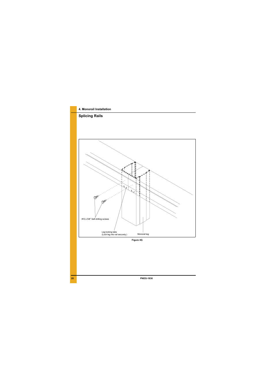 Splicing rails | Grain Systems Bin Flooring PNEG-1836 User Manual | Page 20 / 50