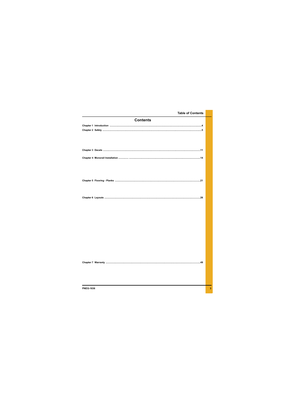 Grain Systems Bin Flooring PNEG-1836 User Manual | Page 3 / 50