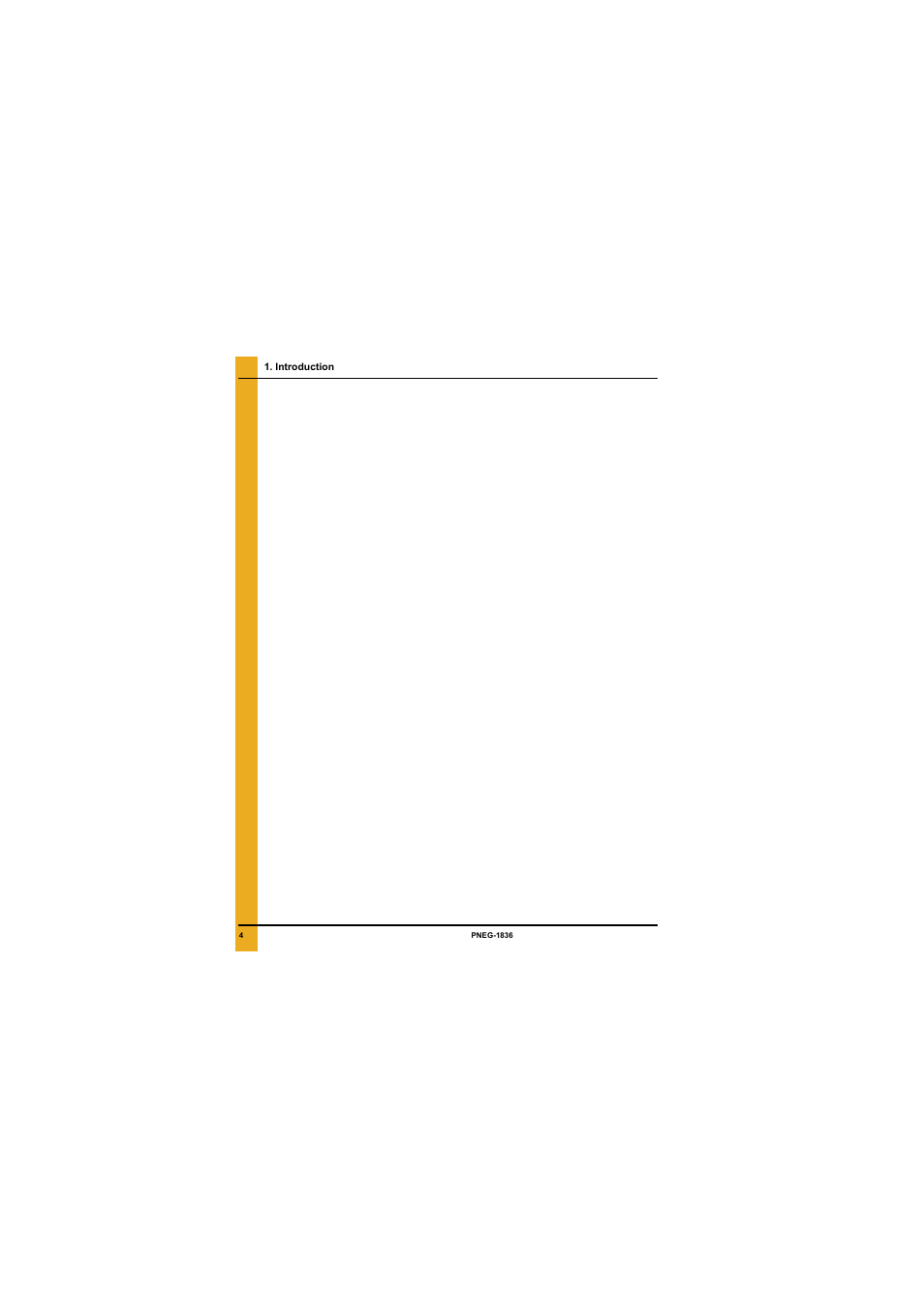 Introduction, Chapter 1 introduction | Grain Systems Bin Flooring PNEG-1836 User Manual | Page 4 / 50