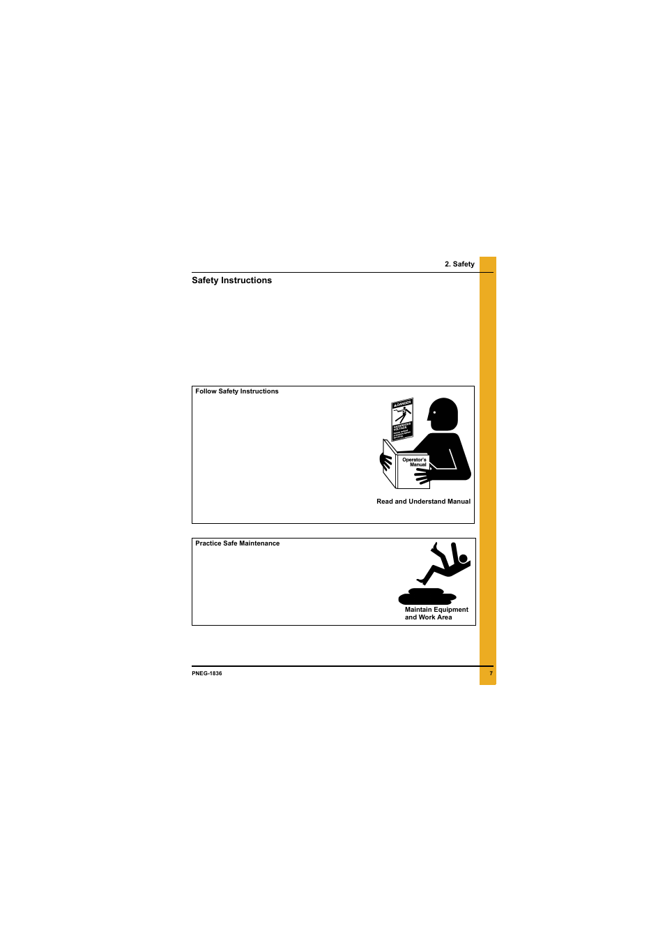 Safety instructions | Grain Systems Bin Flooring PNEG-1836 User Manual | Page 7 / 50