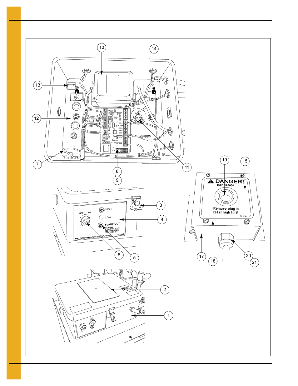 Deluxe heater control box | Grain Systems PNEG-588-04 User Manual | Page 42 / 50
