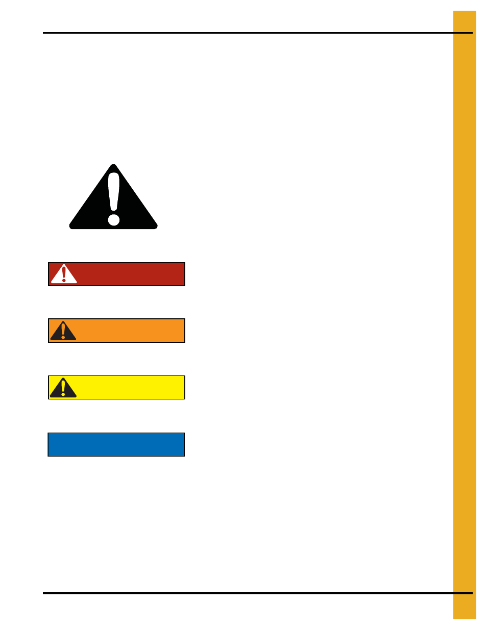 Safety, Chapter 2 safety, Safety guidelines | Danger, Warning caution notice | Grain Systems PNEG-588-04 User Manual | Page 5 / 50