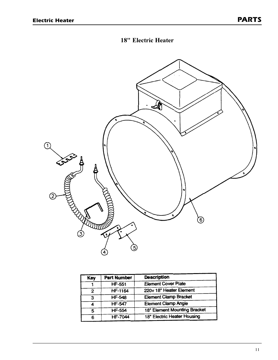 Parts | Grain Systems PNEG-269 User Manual | Page 11 / 23