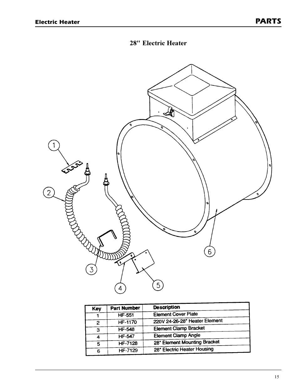 Parts | Grain Systems PNEG-269 User Manual | Page 15 / 23