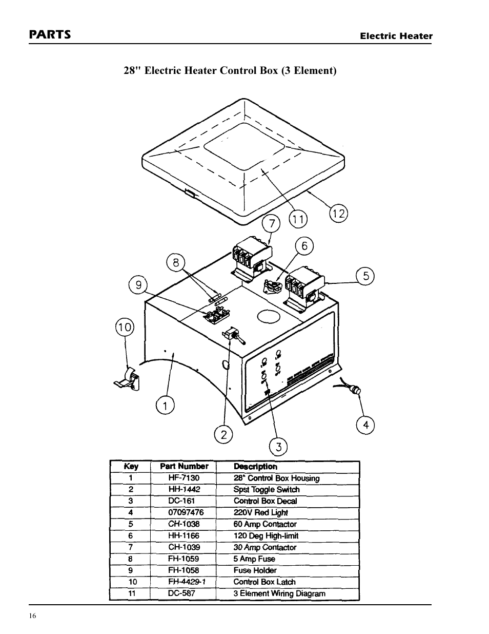 Parts | Grain Systems PNEG-269 User Manual | Page 16 / 23