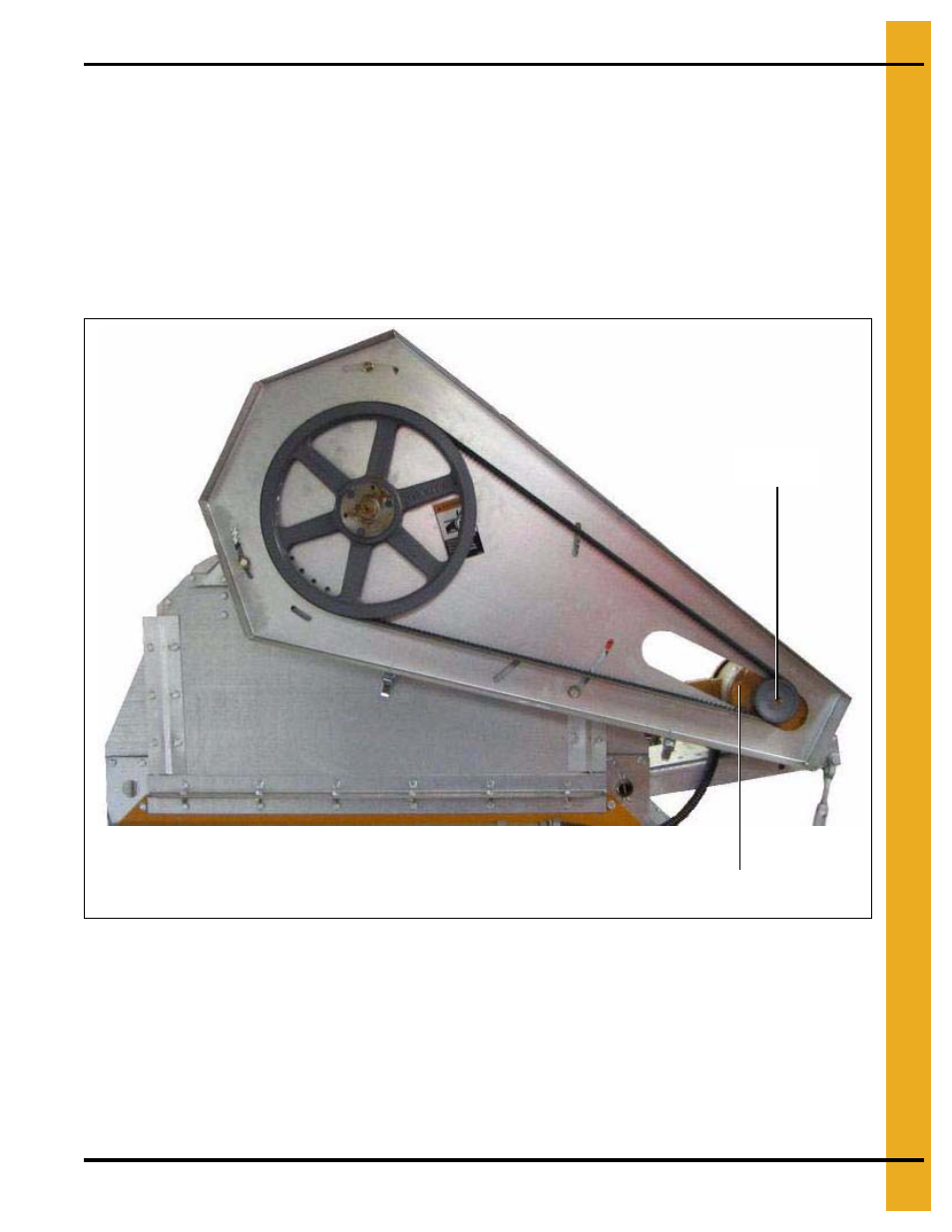 Installation, Chapter 2 installation, Top auger motor | Grain Systems PNEG-1764 User Manual | Page 7 / 16
