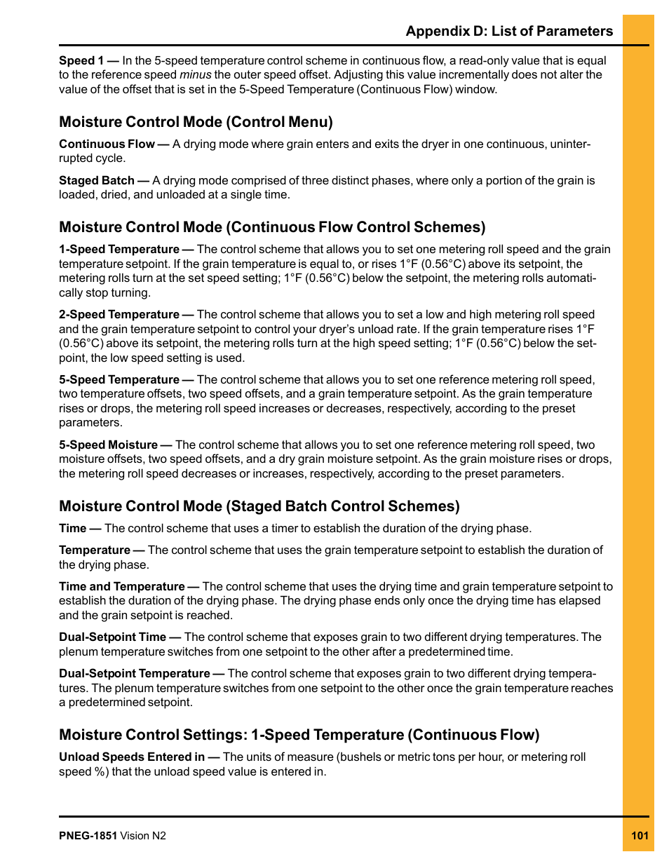 Grain Systems PNEG-1851 User Manual | Page 101 / 116