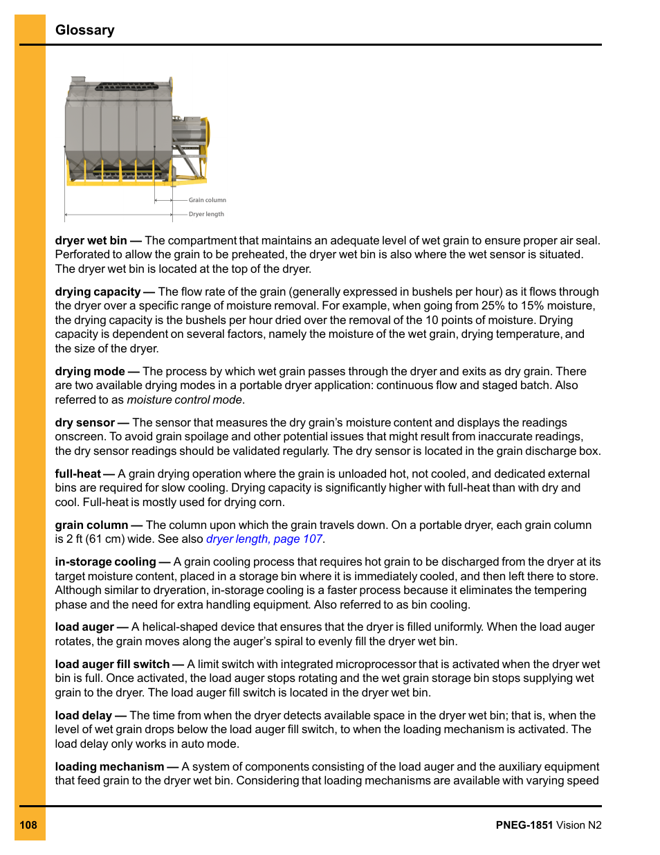 Grain Systems PNEG-1851 User Manual | Page 108 / 116