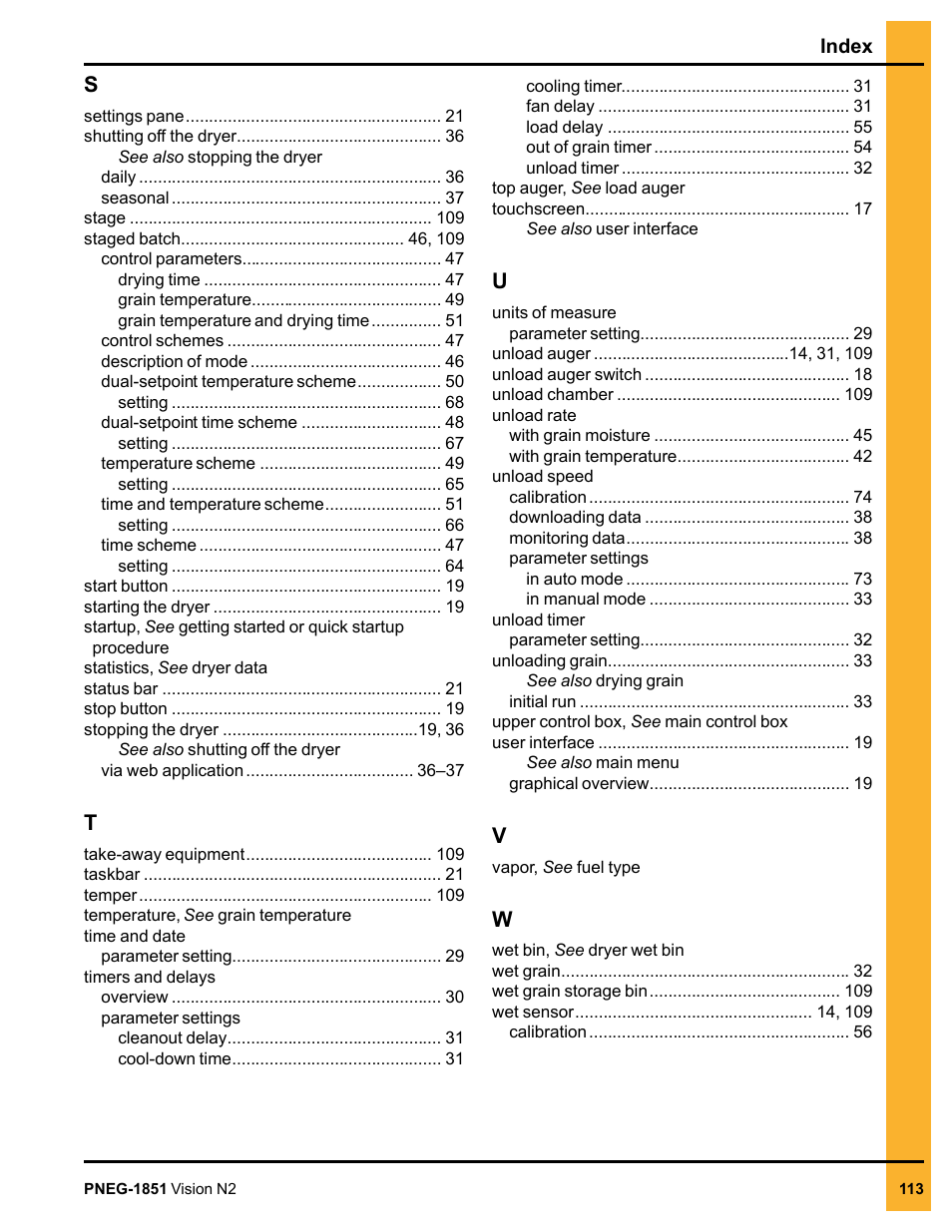 Grain Systems PNEG-1851 User Manual | Page 113 / 116