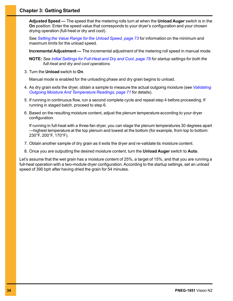 Grain Systems PNEG-1851 User Manual | Page 34 / 116